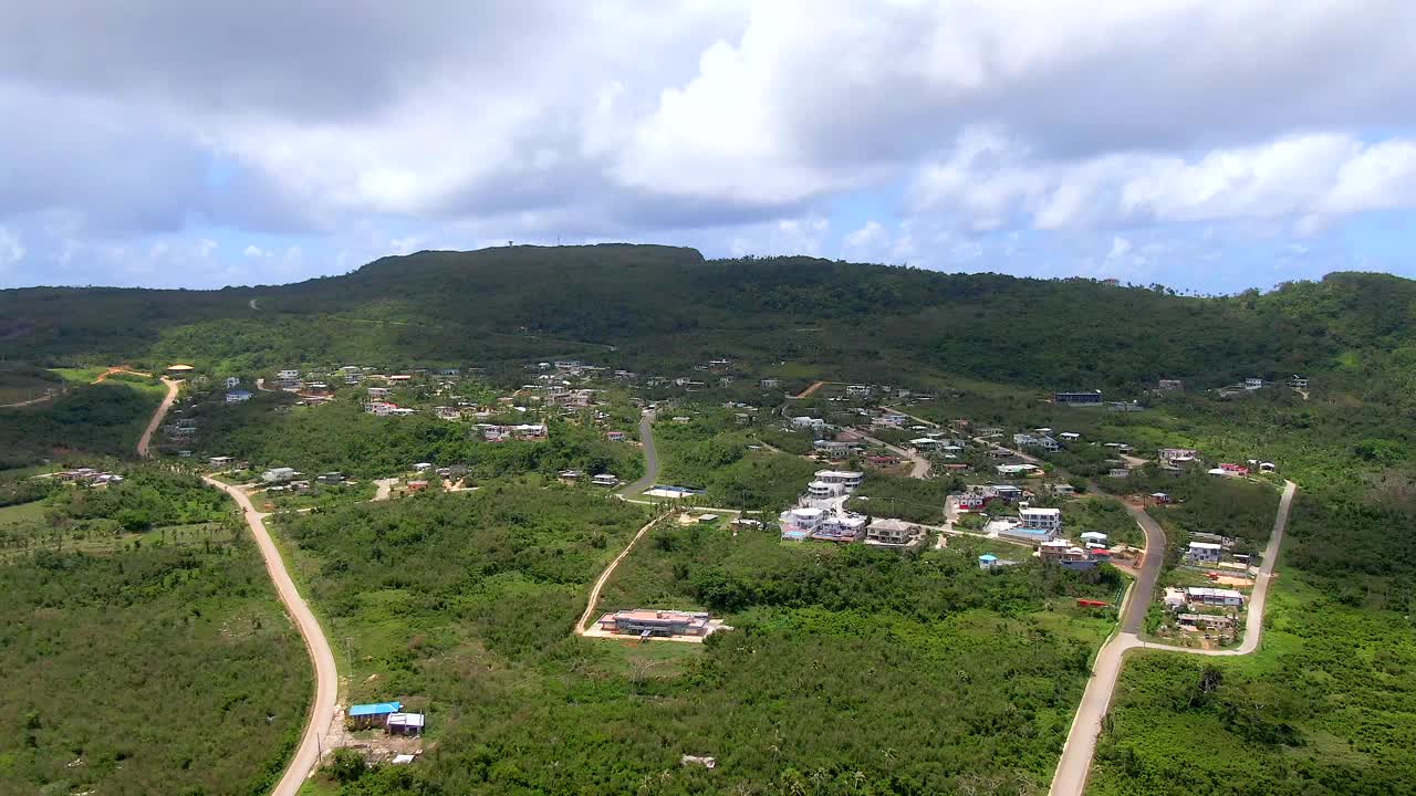 村庄/塞班岛，北马里亚纳群岛的风景视频素材