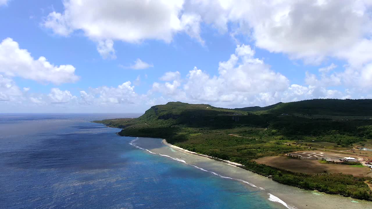 海景/塞班岛，北马里亚纳群岛视频素材