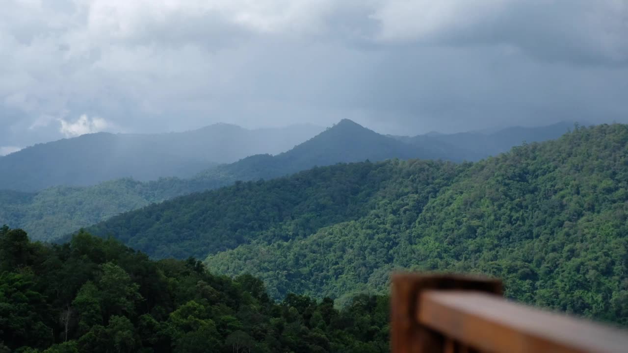 景观绿化，山景视频素材