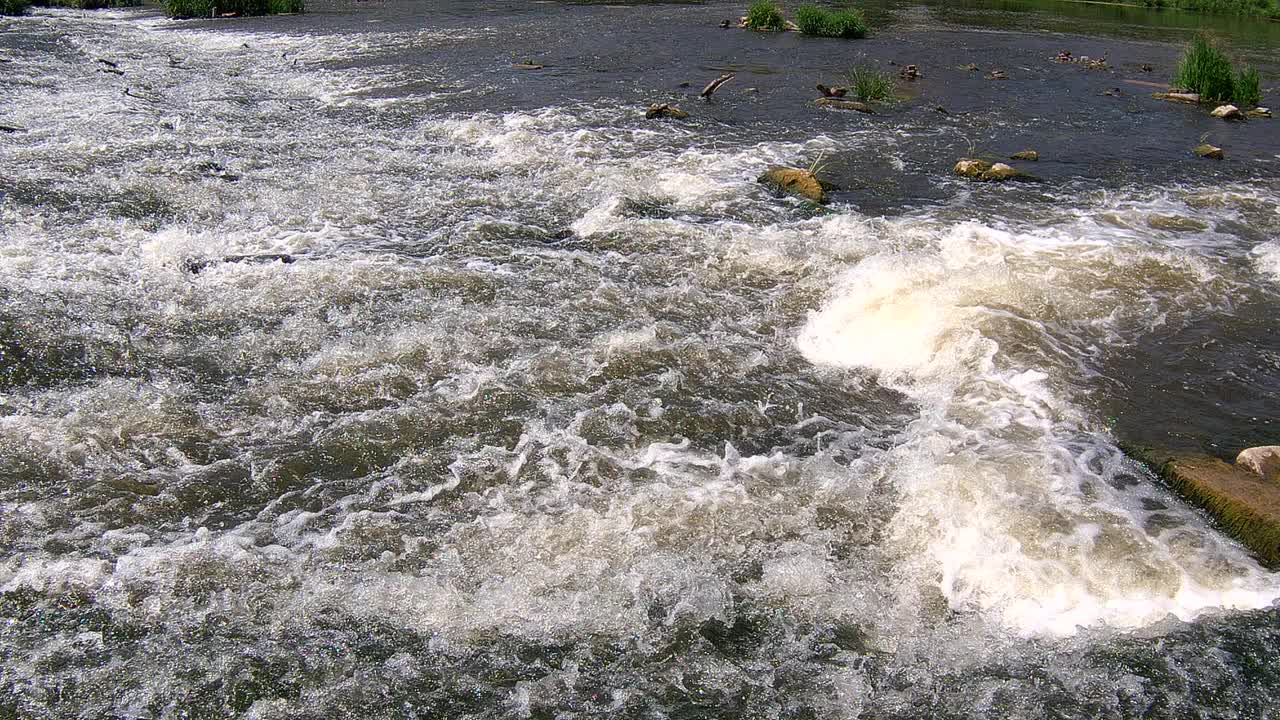 山区河流视频素材