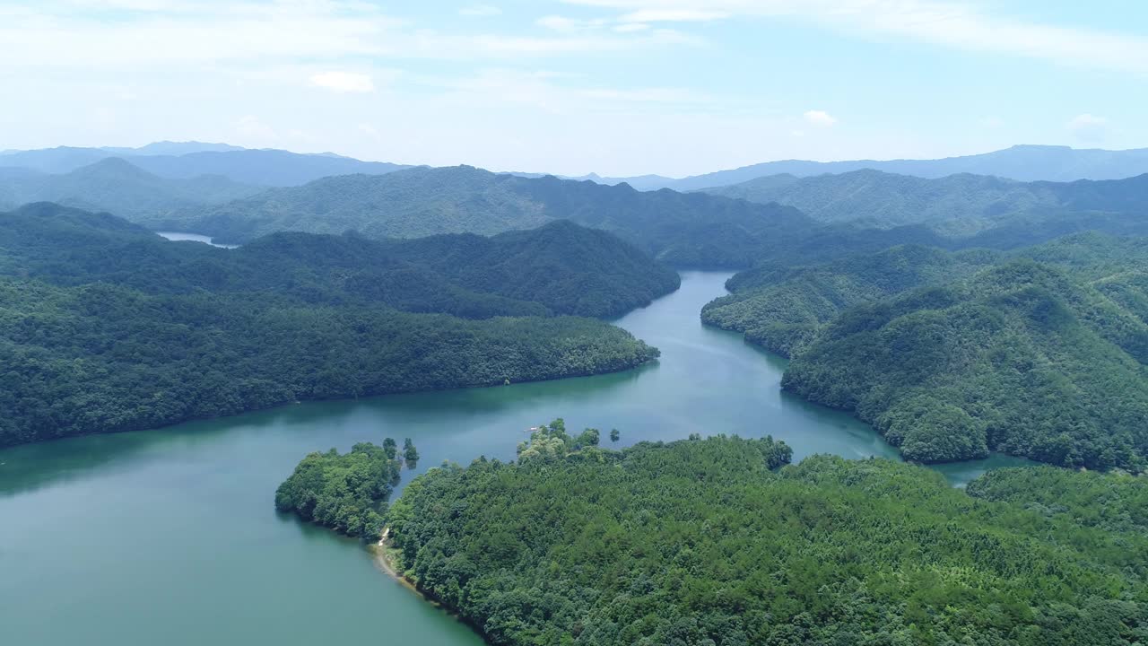 电站水库视频素材