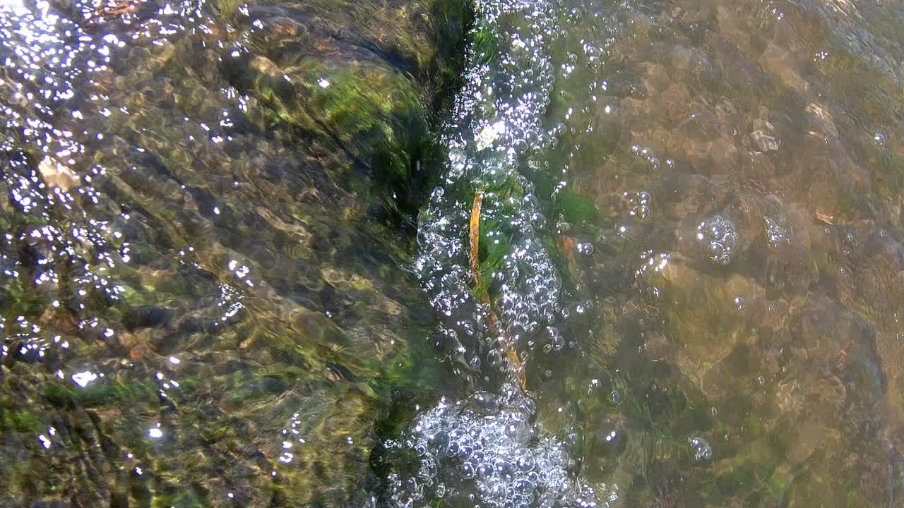 水流湍急视频素材