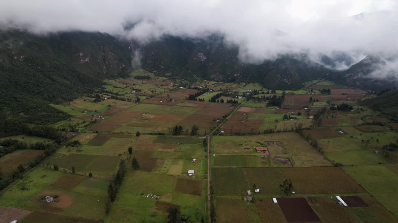 农业火山口视频素材