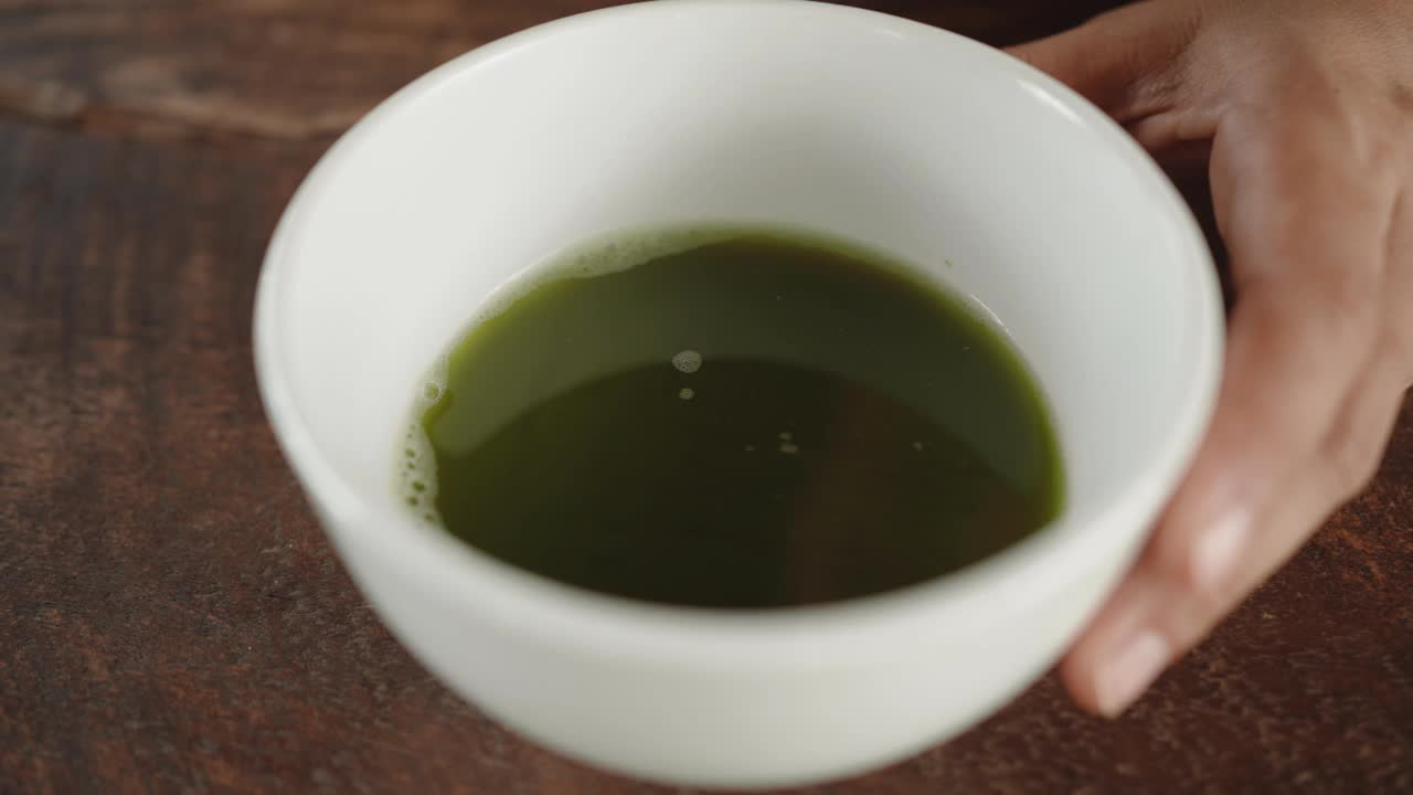 准备抹茶视频素材