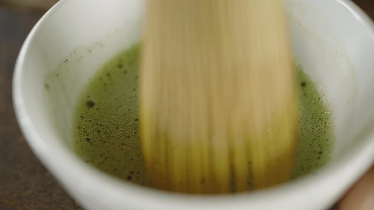 准备抹茶视频素材