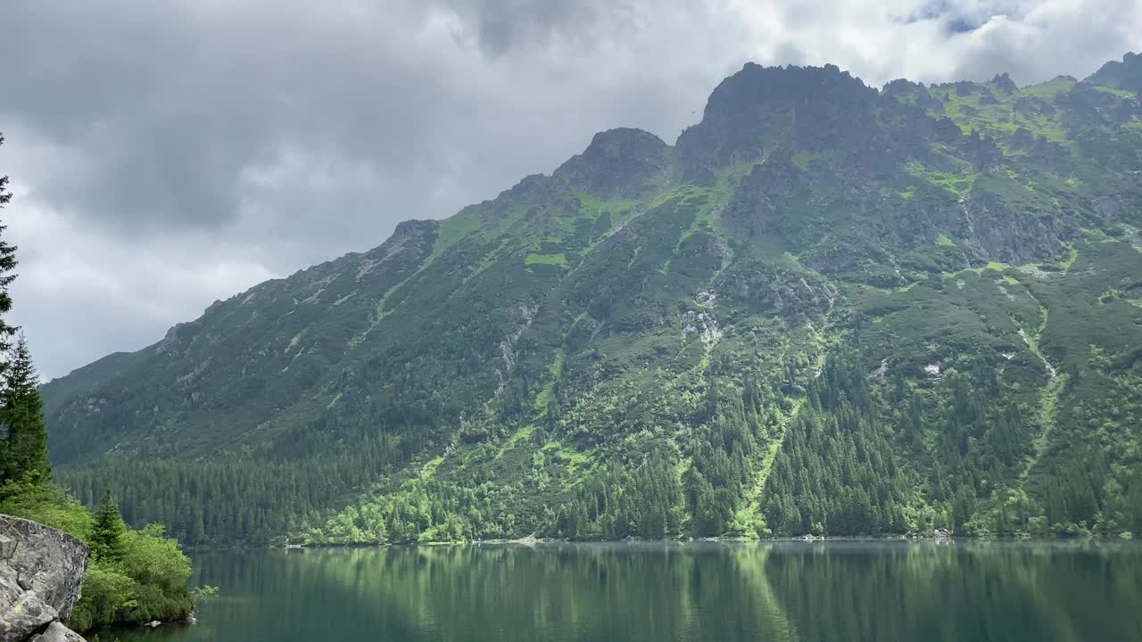 波兰塔特拉湖视频素材