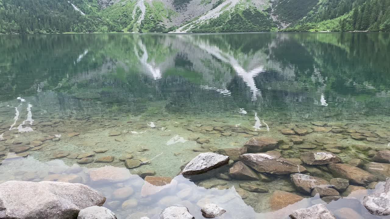 波兰塔特拉湖视频素材