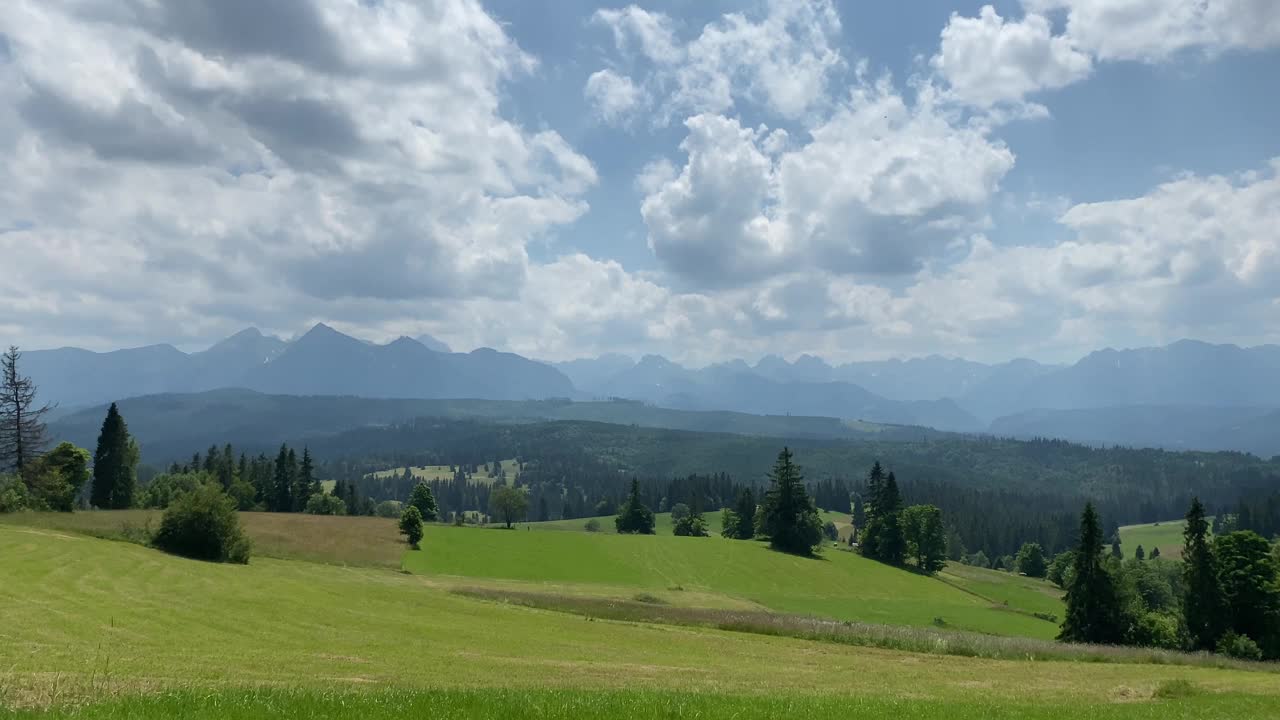 波兰Tatras山视频素材