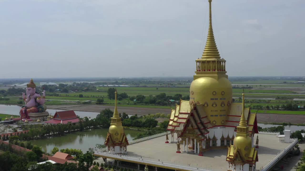 泰国差春骚的帕隆阿卡特寺视频素材