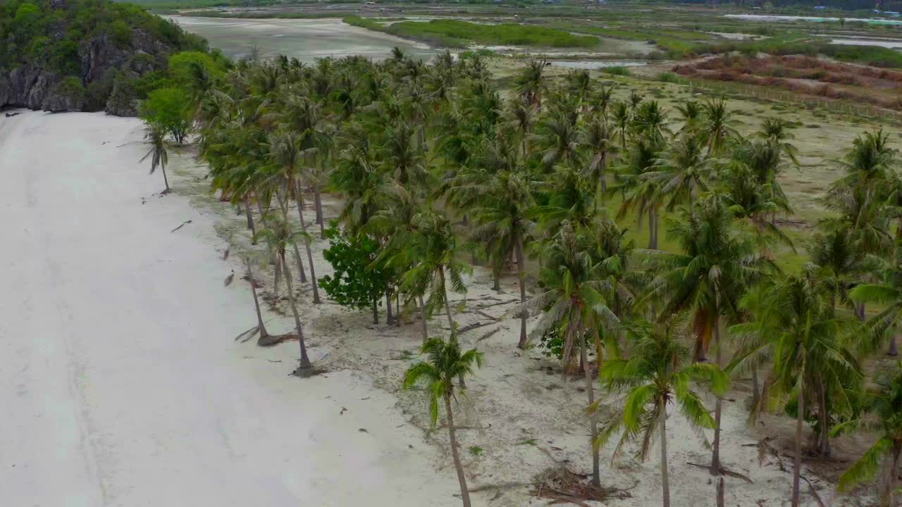 泰国Prachuap Khiri Khan国家公园的佛州海滩视频素材