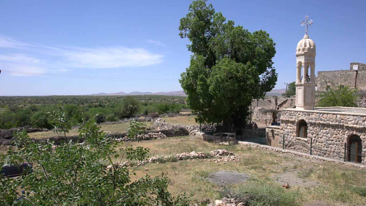 Anıtlı村，现在是土耳其东南部一个偏僻的村庄视频素材