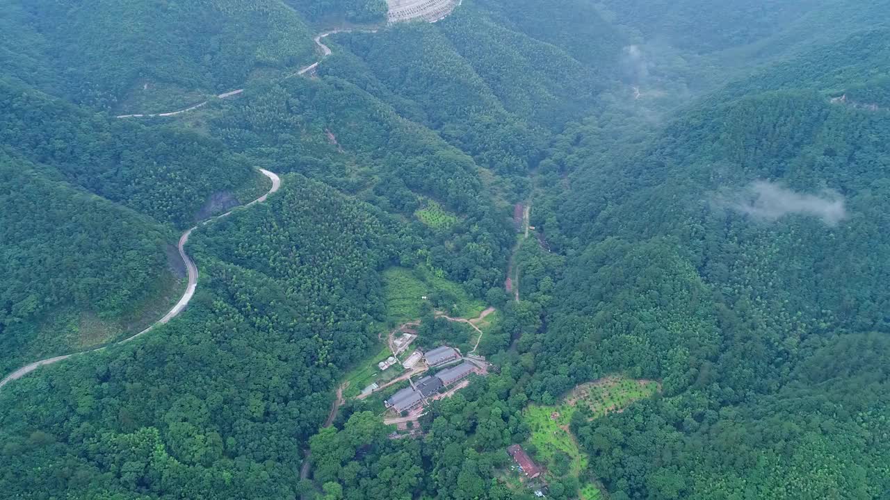 中国江西静安水库的风景视频素材