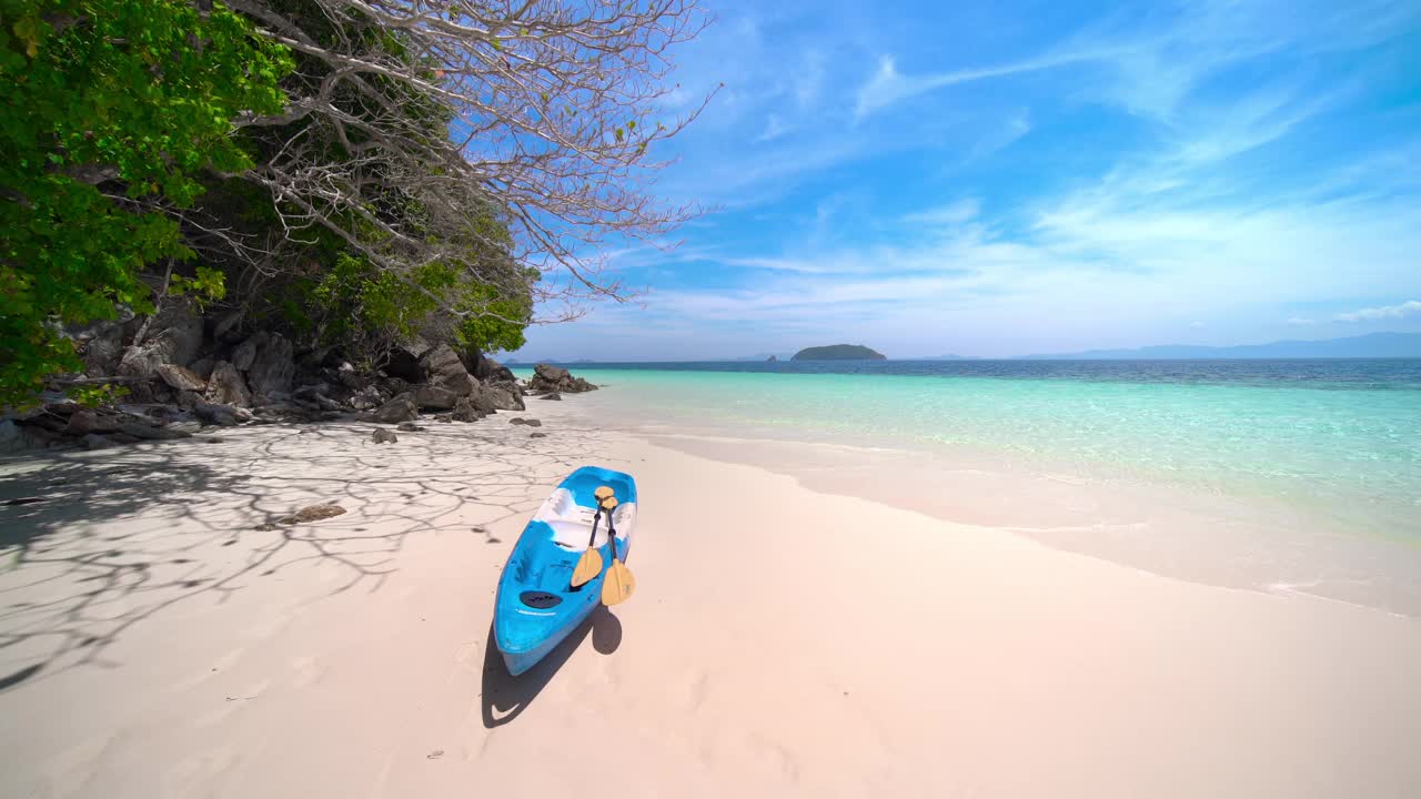 天堂湖海滩视频素材