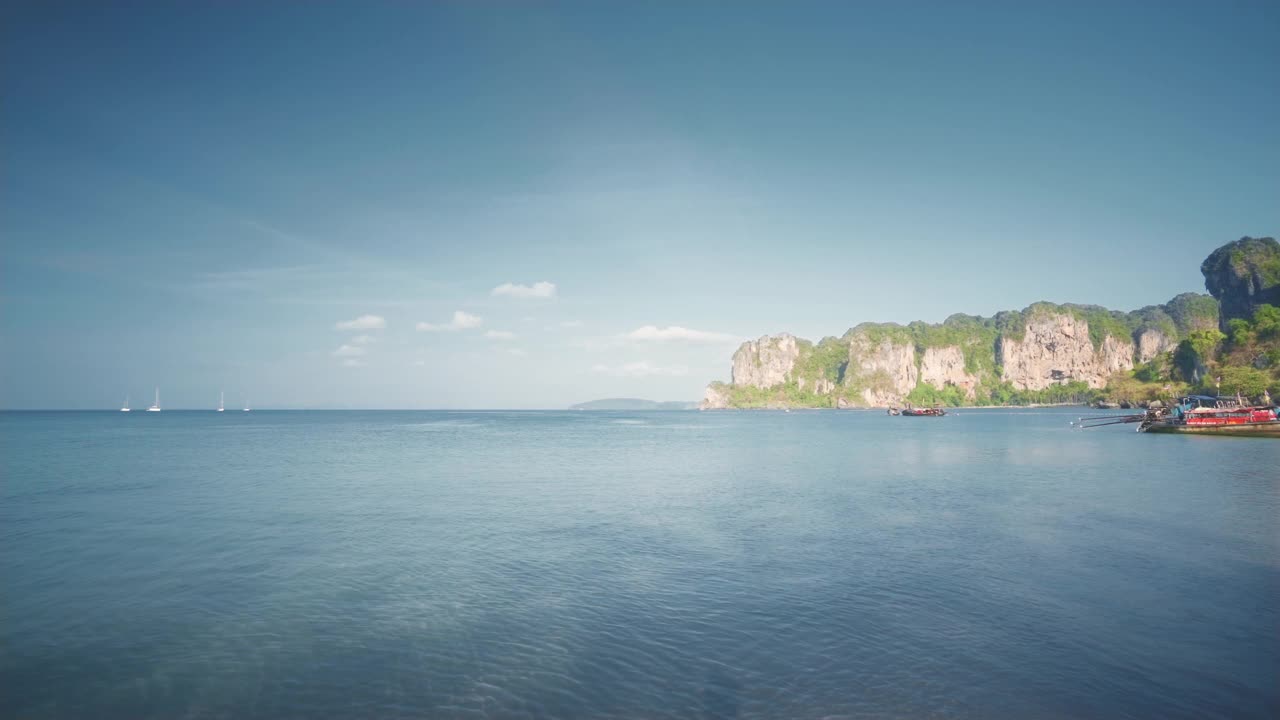 泰国甲米阳光沙滩视频素材