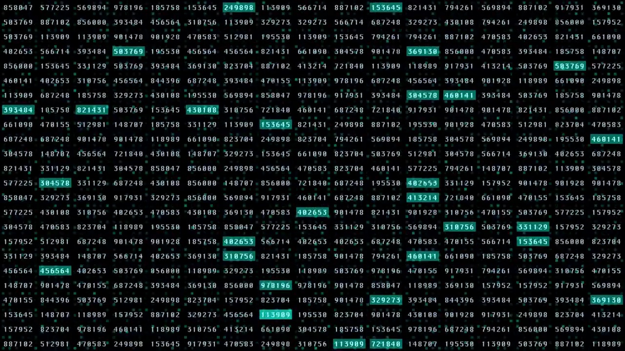 HUD未来元素技术环境数字数据信息采样4K运动显示视频素材