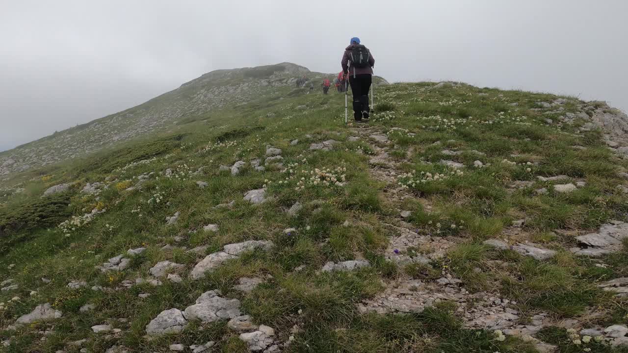 登山视频素材