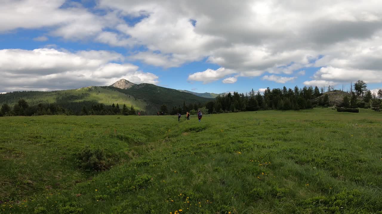 登山视频素材