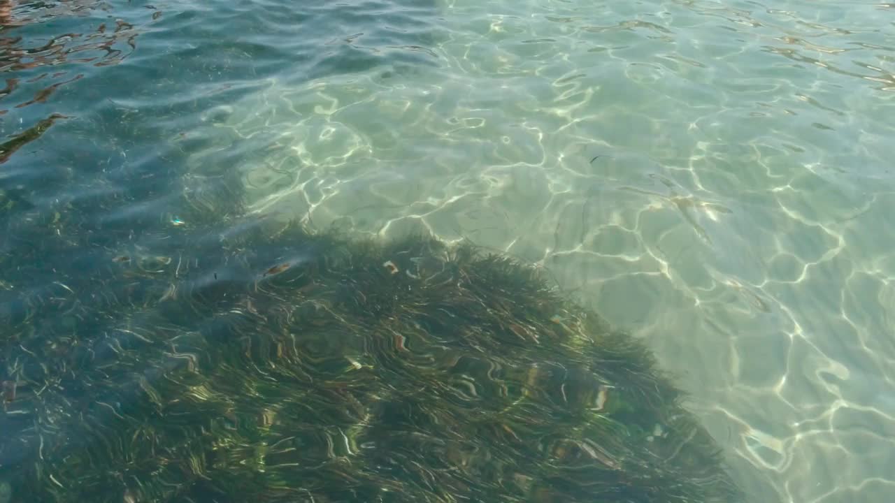 水面波浪视频素材