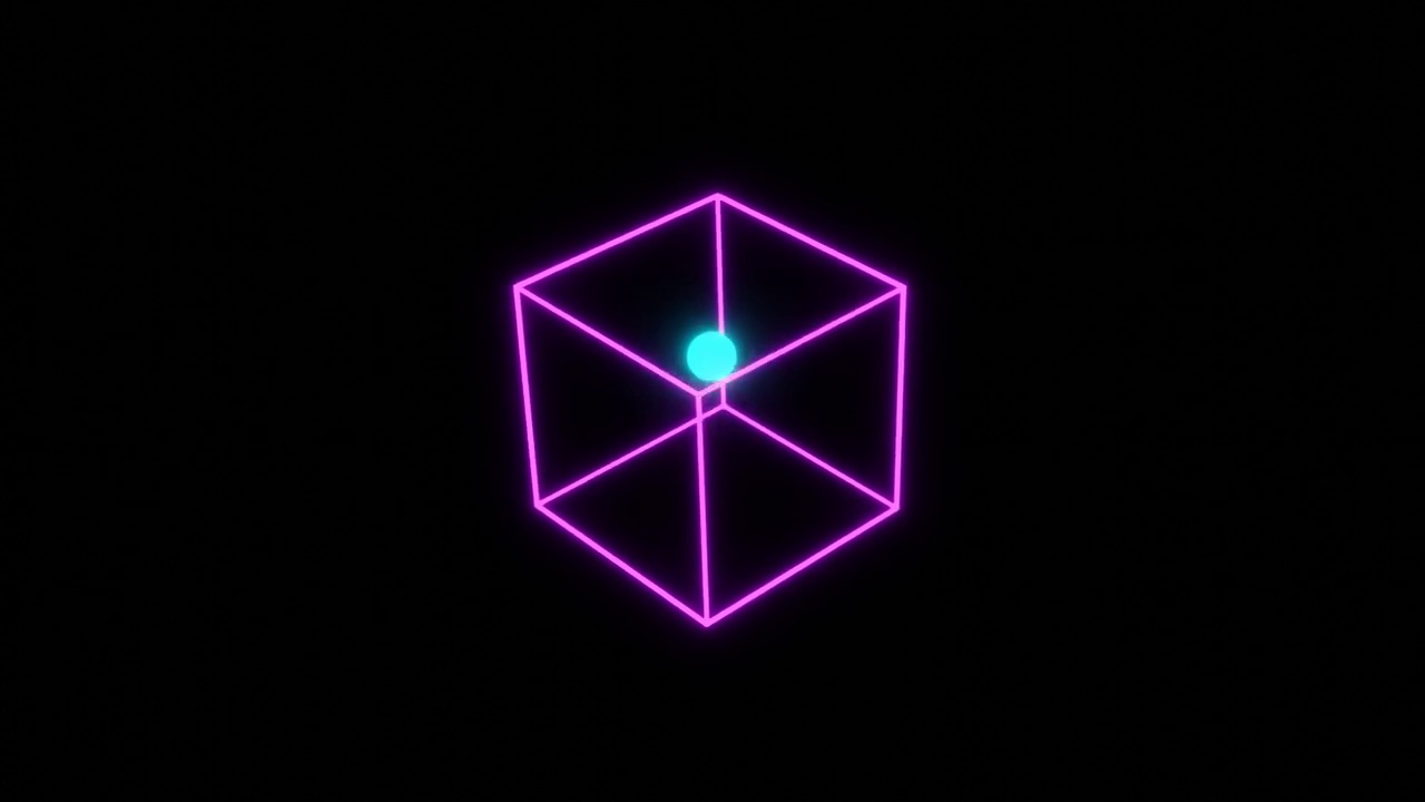 SIMPLE Abstract Cube Animation. 4K视频视频素材