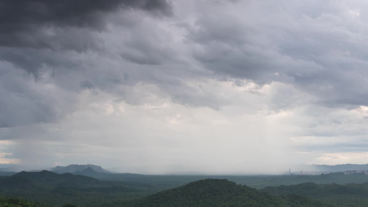 雷暴。视频素材