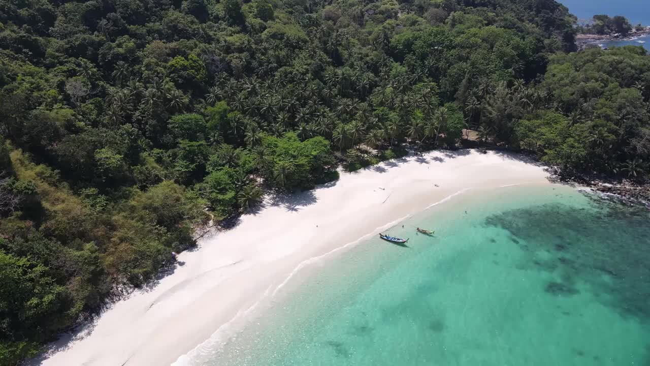 泰国普吉岛的天堂海滩视频素材