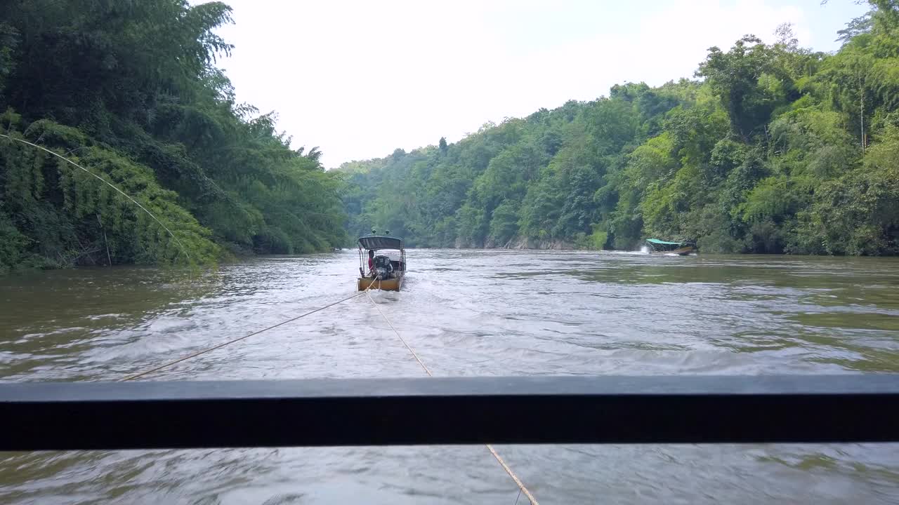 泰国北碧桂河旅游视频素材