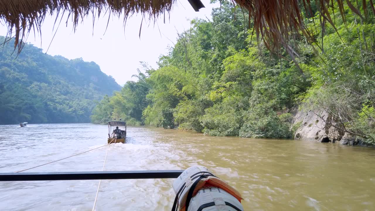 泰国北碧桂河旅游视频素材