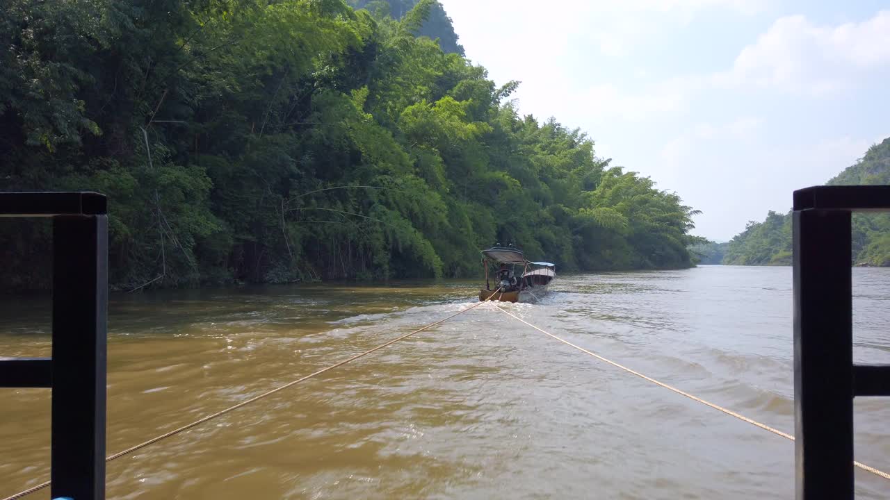 泰国北碧桂河旅游视频素材