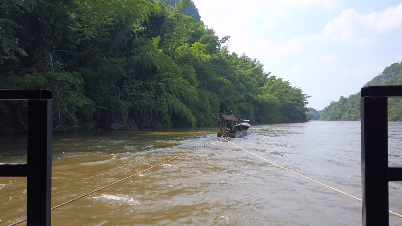 泰国北碧桂河旅游视频素材