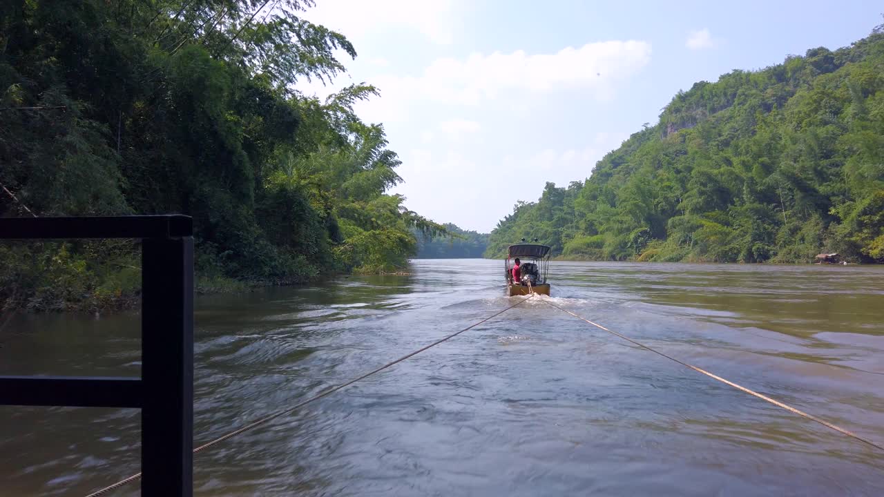 泰国北碧桂河旅游视频素材