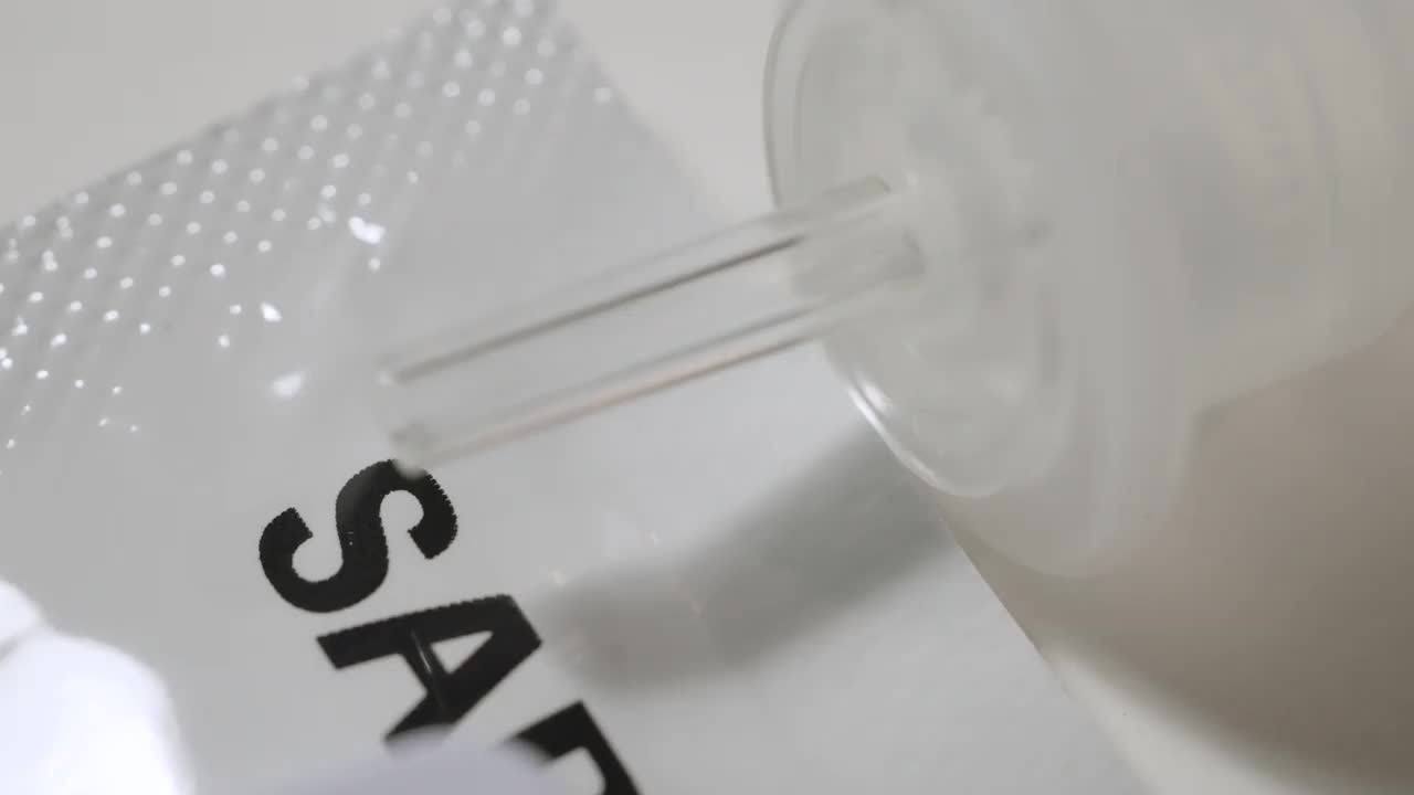 冠状病毒SARS Covid-19抗原自检阴性视频素材