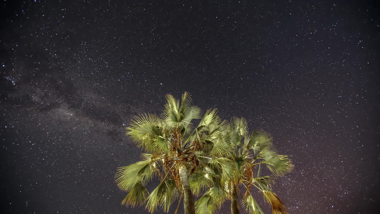 星空时间流逝视频素材