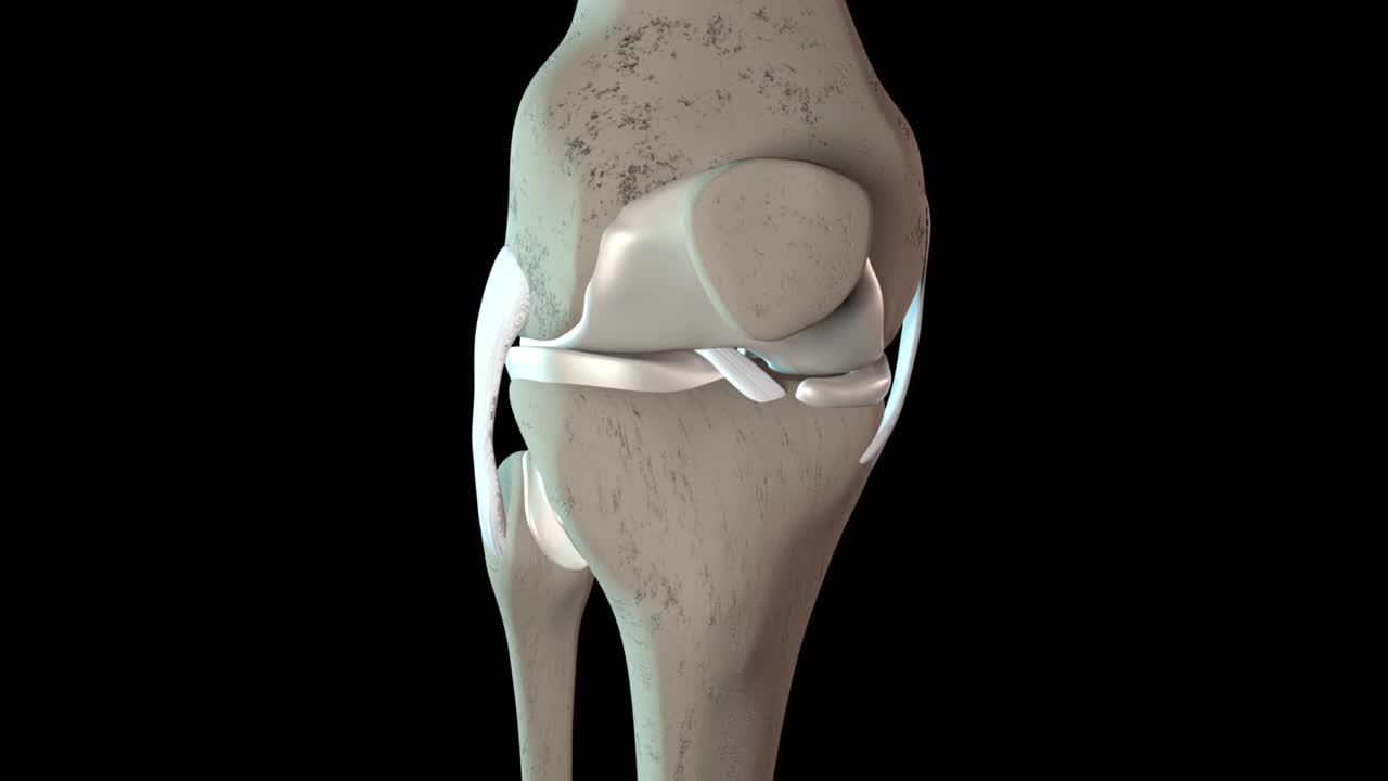 膝盖软骨损伤视频素材