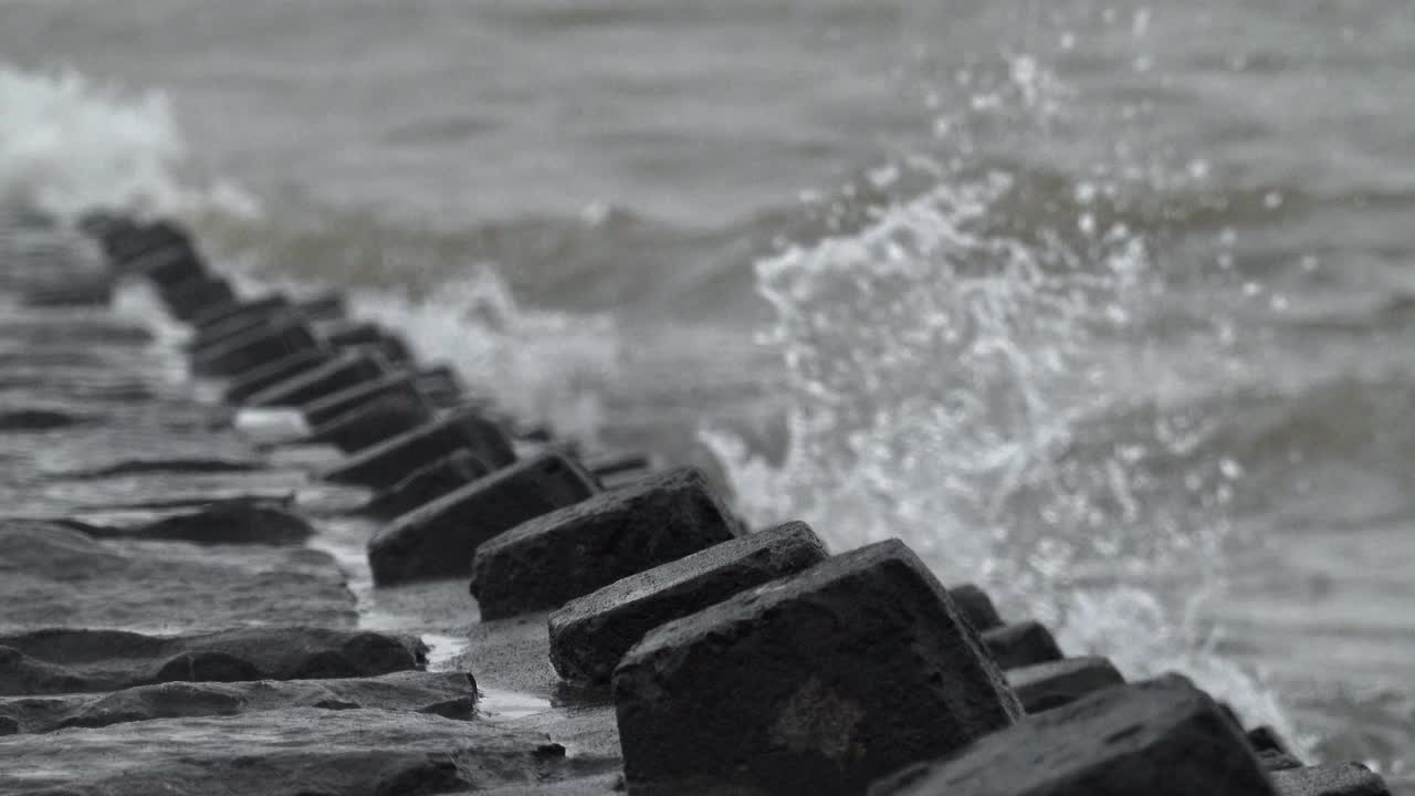 海浪视频素材