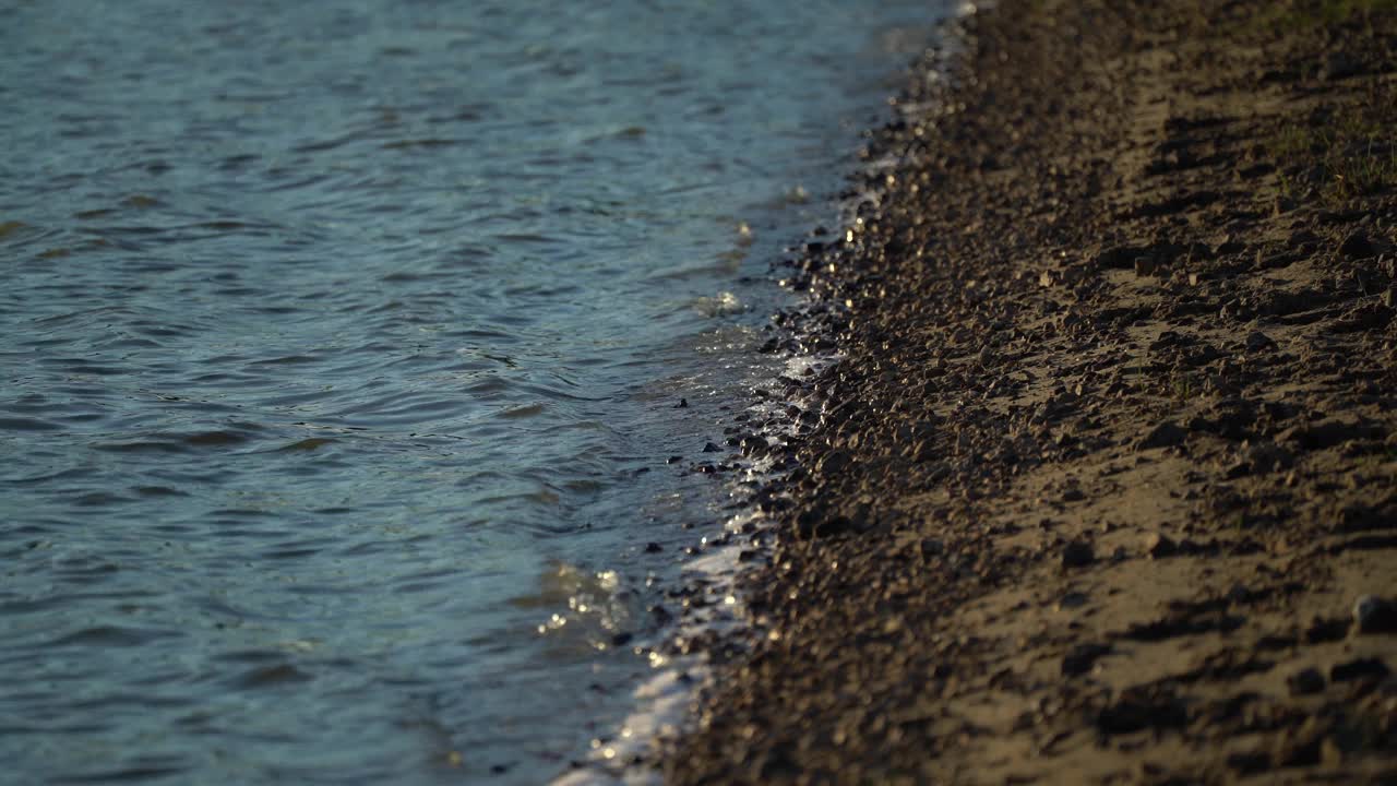 海滨-水-海洋-自然-沙子视频素材