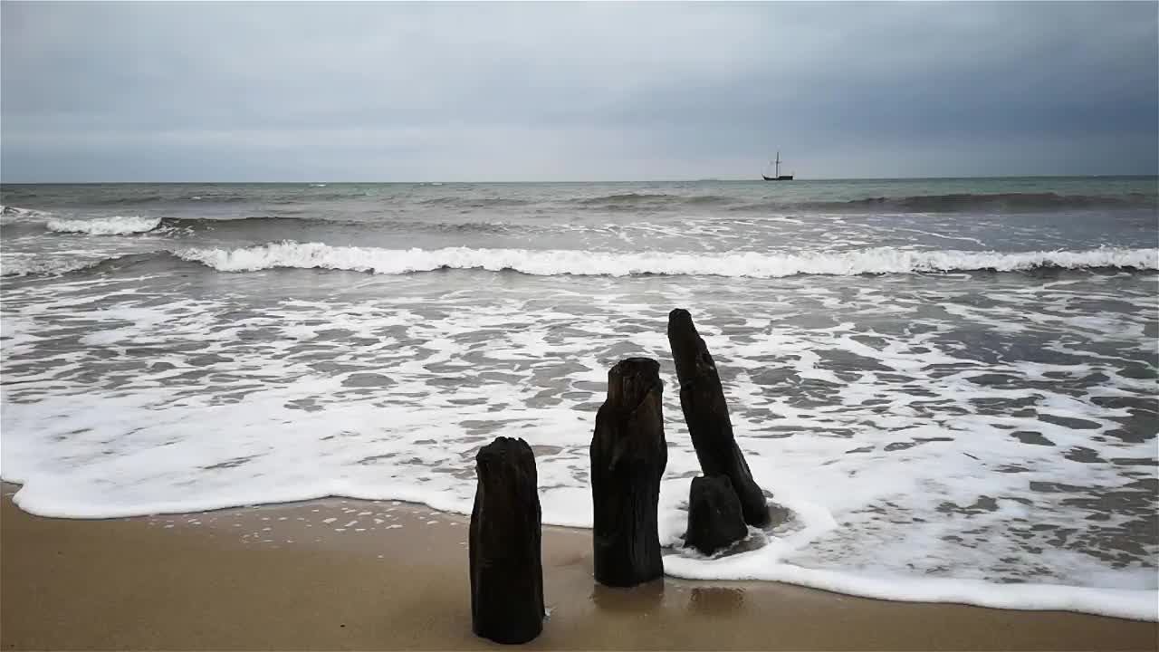 波罗的海沿岸视频素材