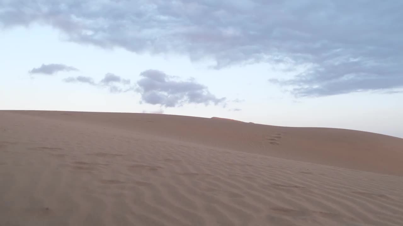 沙漠是一片贫瘠的土地，几乎没有降水，因此，生存条件对植物和动物很不利。植被的缺乏使未受保护的地面暴露在剥蚀过程中。关于视频素材