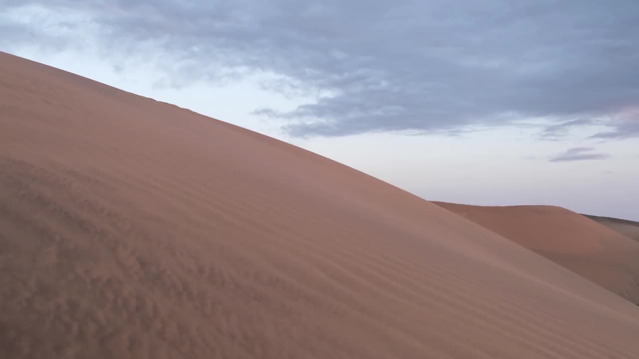 沙漠是一片贫瘠的土地，几乎没有降水，因此，生存条件对植物和动物很不利。植被的缺乏使未受保护的地面暴露在剥蚀过程中。关于视频素材