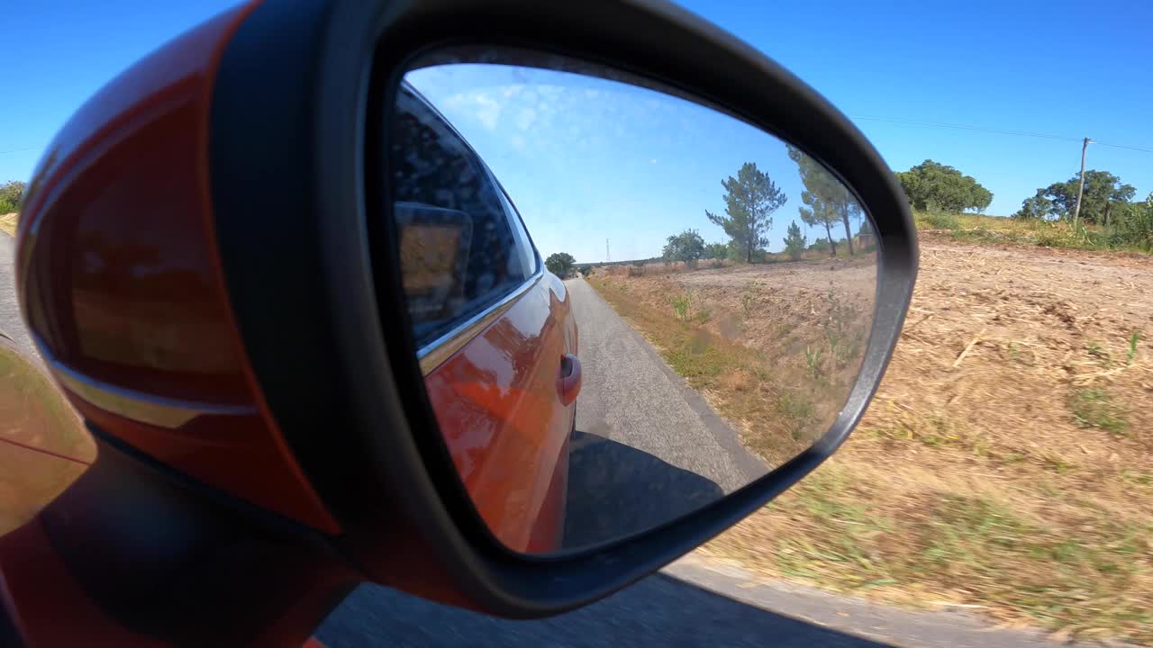 道路-汽车-驾驶-景观-乡村视频素材