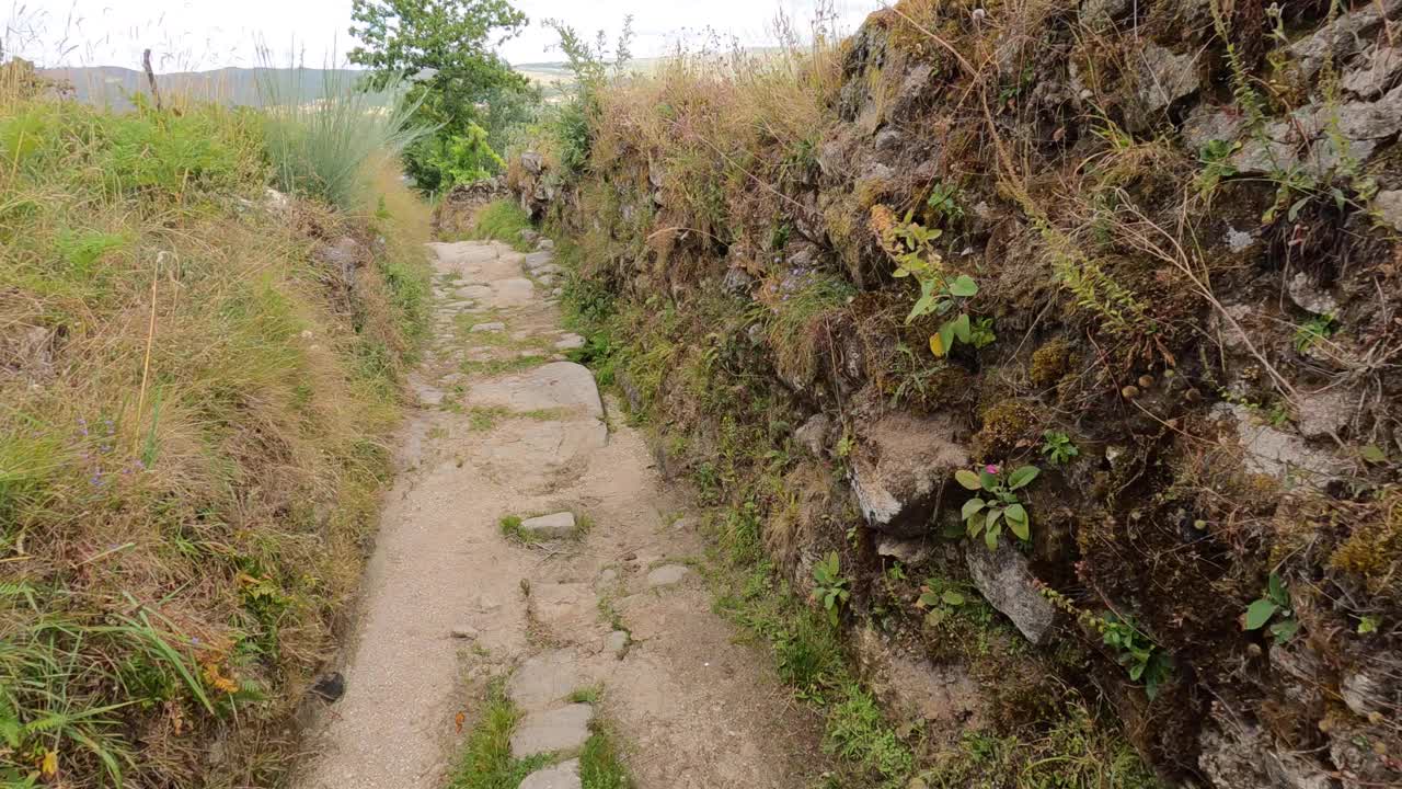 路-山-石-自然视频素材