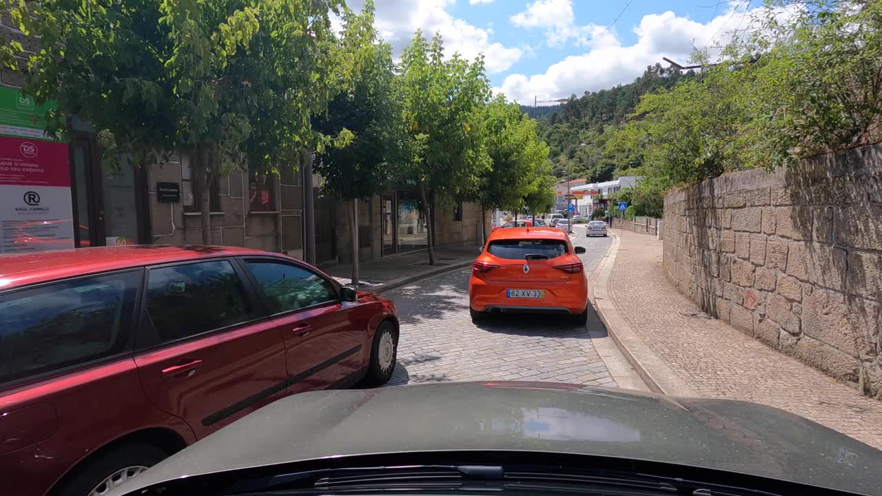 道路-汽车-驾驶-景观-乡村视频素材