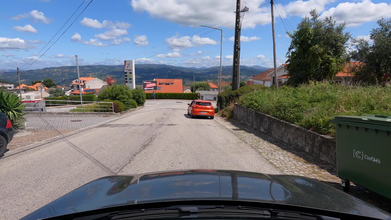 道路-汽车-驾驶-景观-乡村视频素材