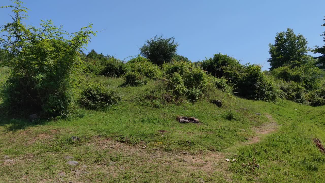 潘射坝上青山碧海视频素材