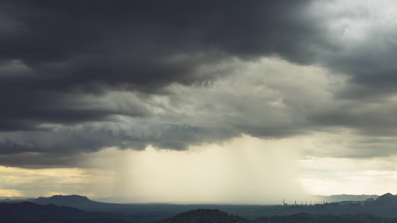 雷暴。视频素材