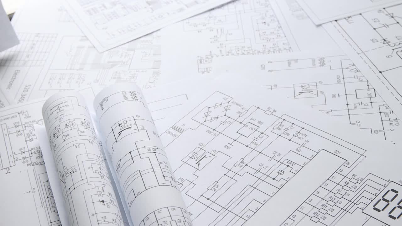 电气工程图纸视频下载