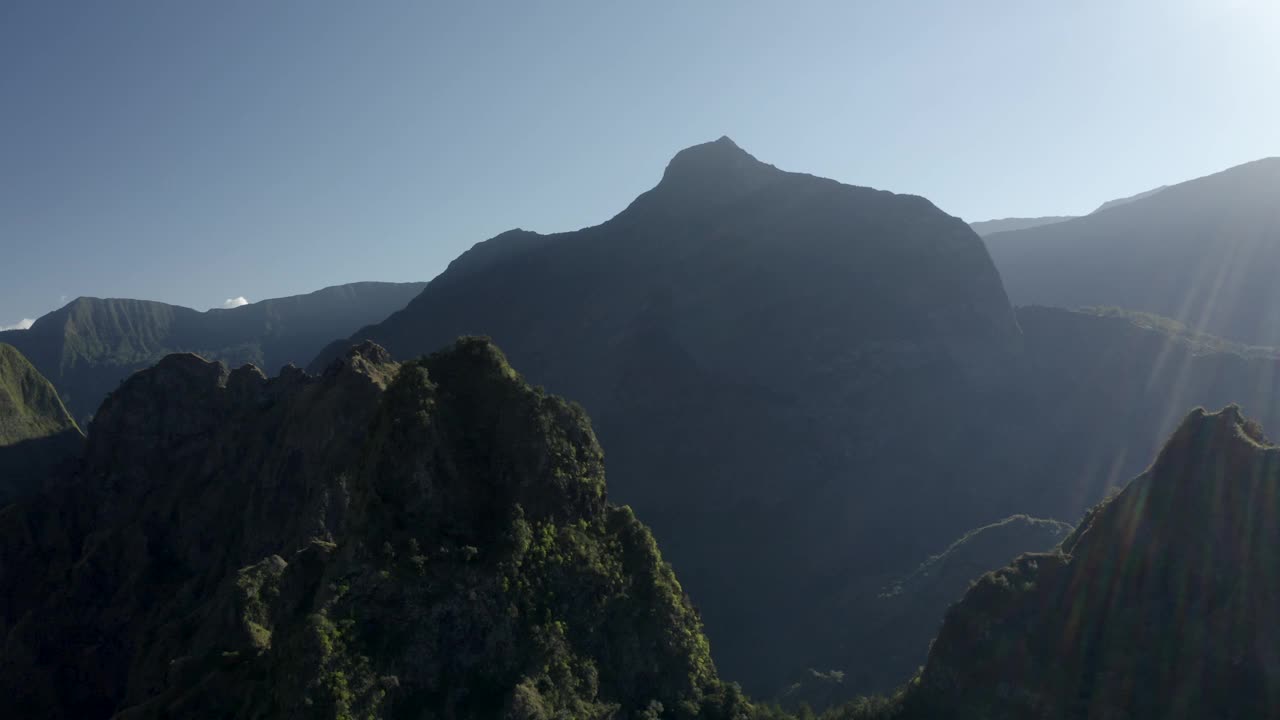 鸟瞰Sao Miguel岛景观，亚速尔群岛，葡萄牙。视频素材