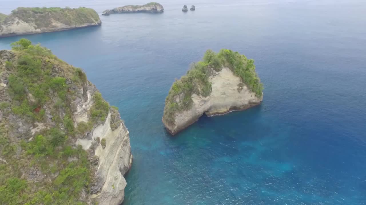 Nusa Penida /巴厘岛，印度尼西亚视频素材