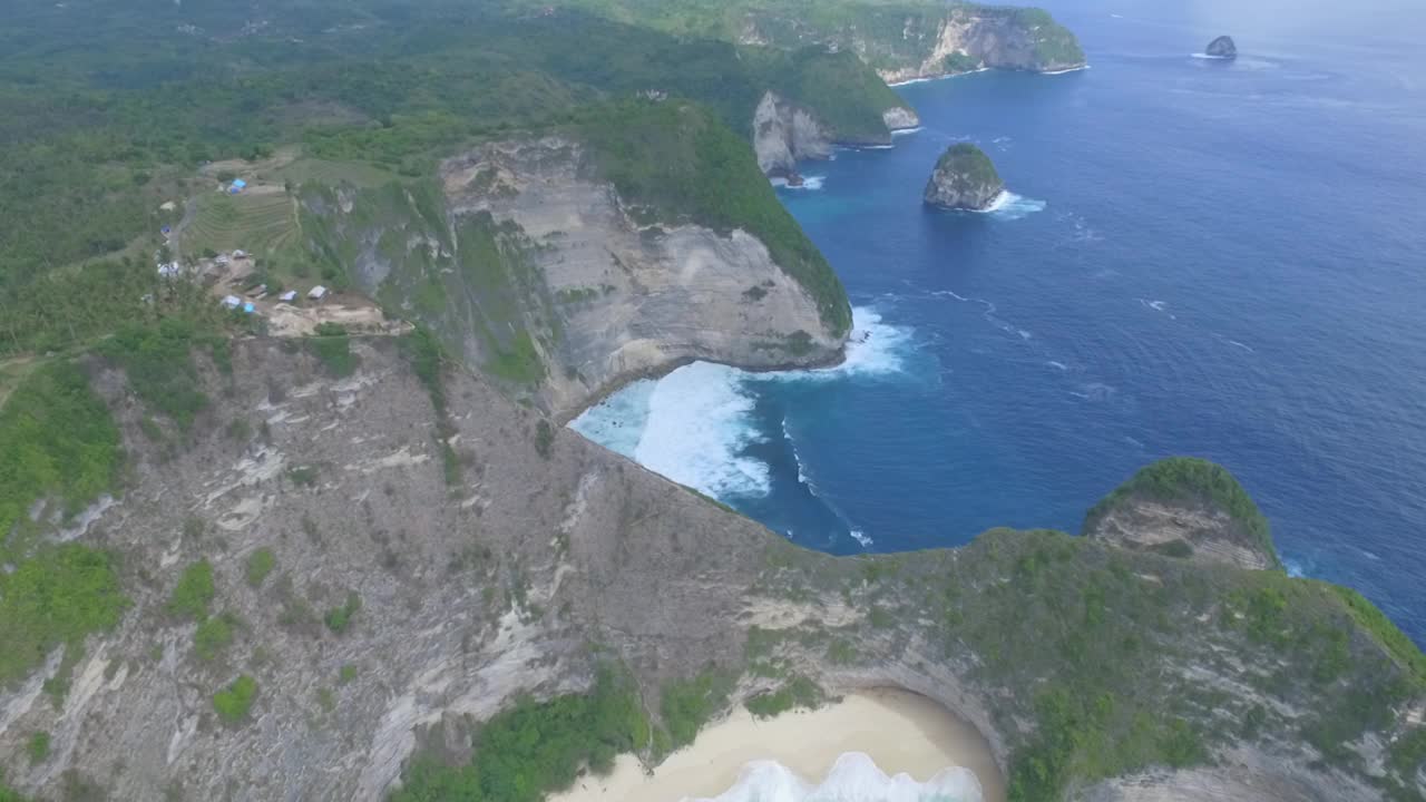 努萨佩尼达风景/巴厘岛，印度尼西亚视频素材