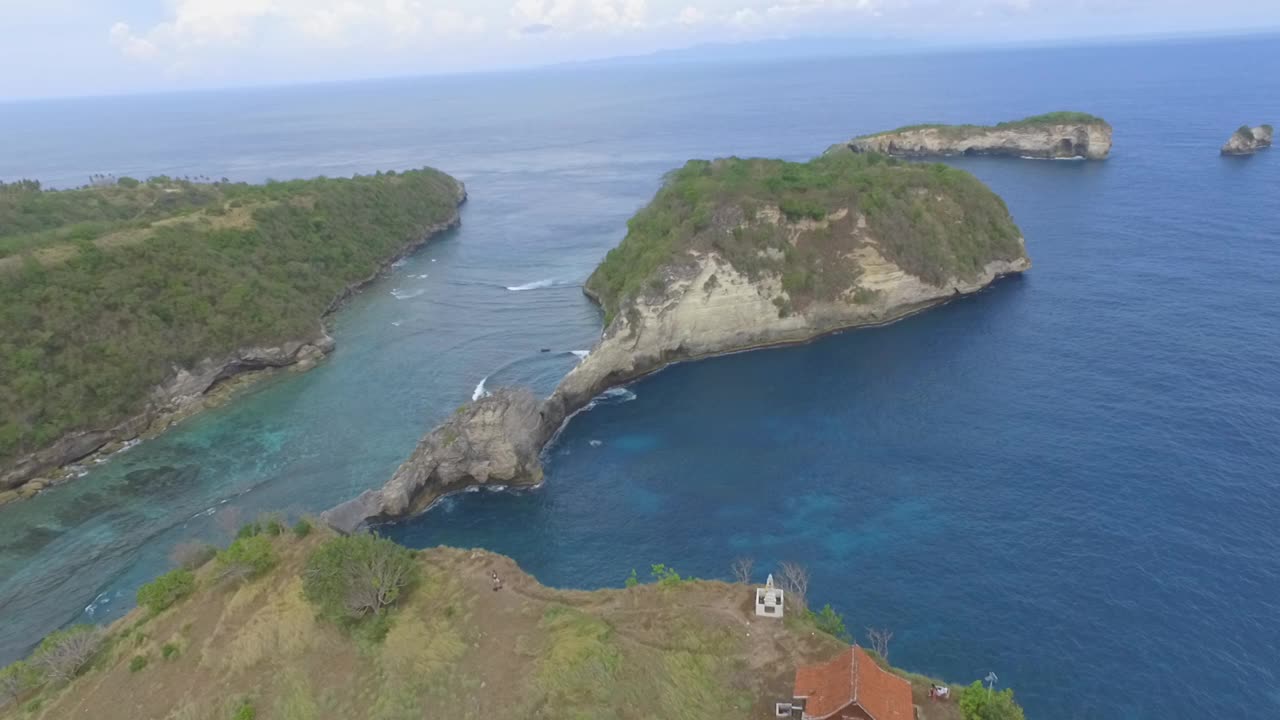 Nusa Penida /巴厘岛，印度尼西亚视频素材