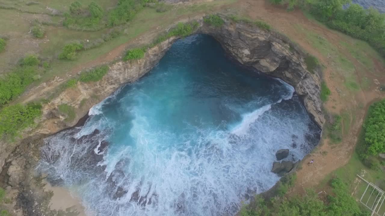 Nusa Penida /巴厘岛，印度尼西亚视频素材